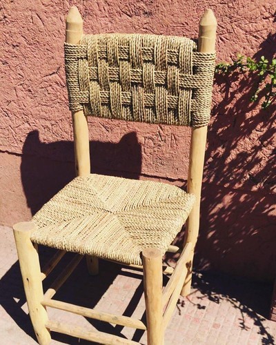 Traditional Handmade Wooden Stool Chair, dining room chairs, Kitchen chairs - Picture 3 of 15