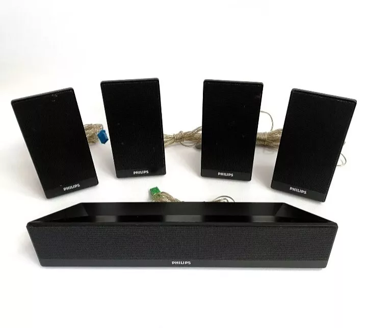 plotseling krijgen Confronteren Philips Surround Sound Home Theater Speakers CS-3555E w/ Wire & Plugs Tested | eBay plotseling krijgen Confronteren Philips Surround Sound Home Theater Speakers CS-3555E w/ Wire & Plugs Tested | eBay