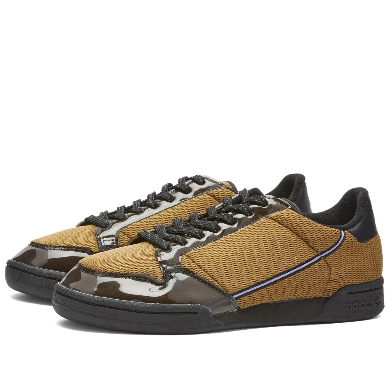 Scarpe da ginnastica Adidas Originals Blondey Continental marroni IG5574 UK 8 Eur 42