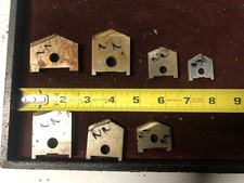 MACHINIST LATHE MILL 2 Unused  Spade Drill Tool Cutter Bit 3/8" Thick LOT NN OFC
