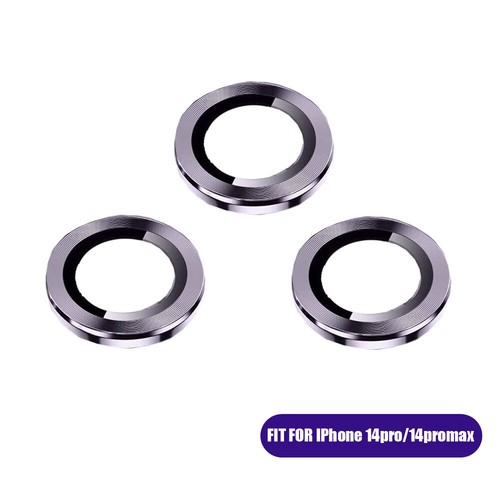 3Pcs Ring Tempered Glass Camera Len Protector For iPhone 13 14 Pro Max - Picture 25 of 26