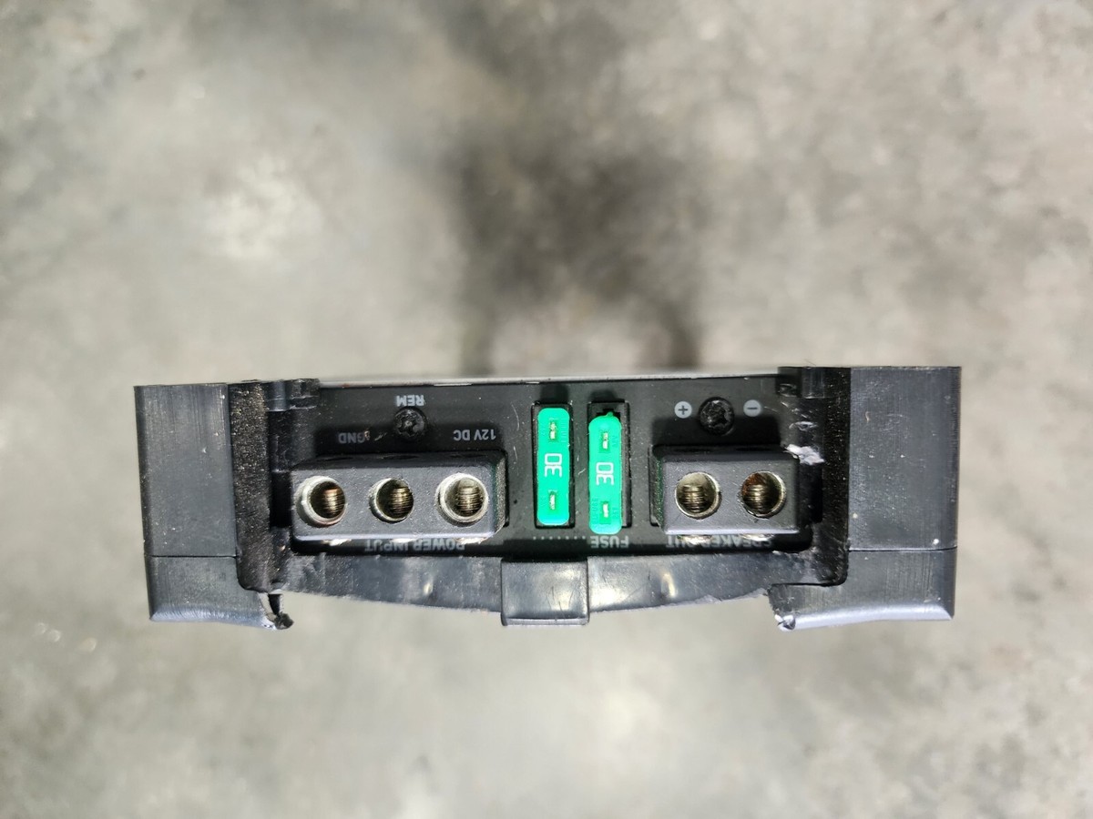 Power Acoustik RZR12500D 2500W Subwoofer Amplifier | eBay