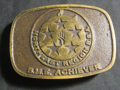 Northeast Region S.M.E. Achiever Max Silber Belt Buckle      BT3