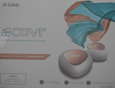 D-Link WLAN Mesh System 1200 MBit/s 2-Pack 300/866 MBit/s Dual Band 2x GLan OVP