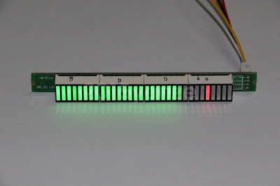 Music Sound Audio Display Analyzer 32 LED Bars Level Indicator VU Meter