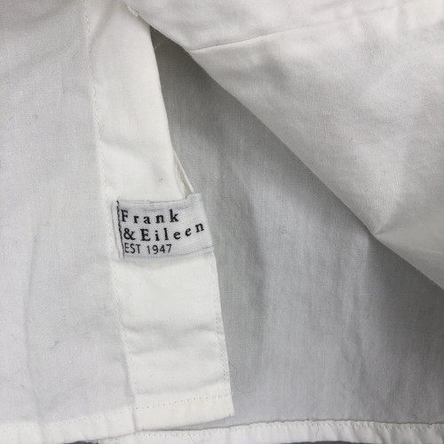 NEW Frank & Eileen Womens Paul Cotton White Pink Heart Shirt 2X XXL - Picture 6 of 10