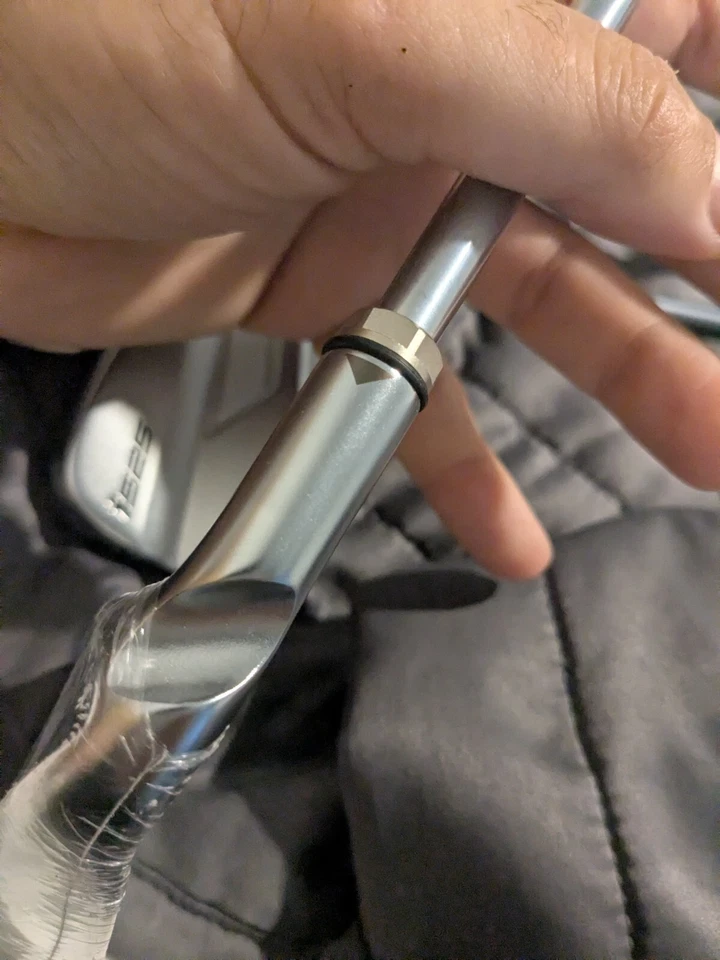 New left Ping I525 7 iron demo.project io 6.0/110 stiff. black - Image 3 of 4