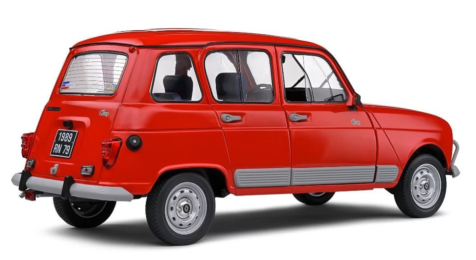 SOLIDO - RENAULT R4 GTL 1989 Rosso - 1/12 - SOL1200201 - Immagine 2 di 4