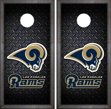 Los Angeles Ram Cornhole Wrap NFL Luxury Skin Game Board Set Vinyl Art CO135