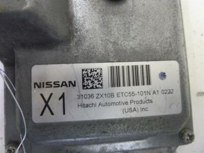 TRANSMISSION CONTROL MODULE NISSAN ALTIMA 2010 2011 2012 TRANSMISSION CONTROL MODULE NISSAN ALTIMA 2010 2011 2012