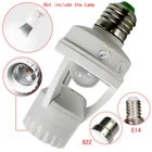 Screw Light Bulb Holder LED PIR Infrared Motion Sensor Lamp Switch Socket Newest