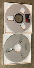 BASF 1/2” Metal Reel 900 Studio Master 1/2" NOS+ Scotch 1/2” Metal Reel-Lot Of 2