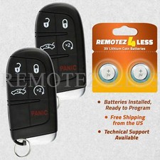 2 For 2011 2012 2013 2014 2015 2016 2017 2018 Dodge Journey Car Remote Key Fob