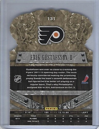 2011-12 Crown Royale #131 Erik Gustafsson Rookie Card - Picture 2 of 2