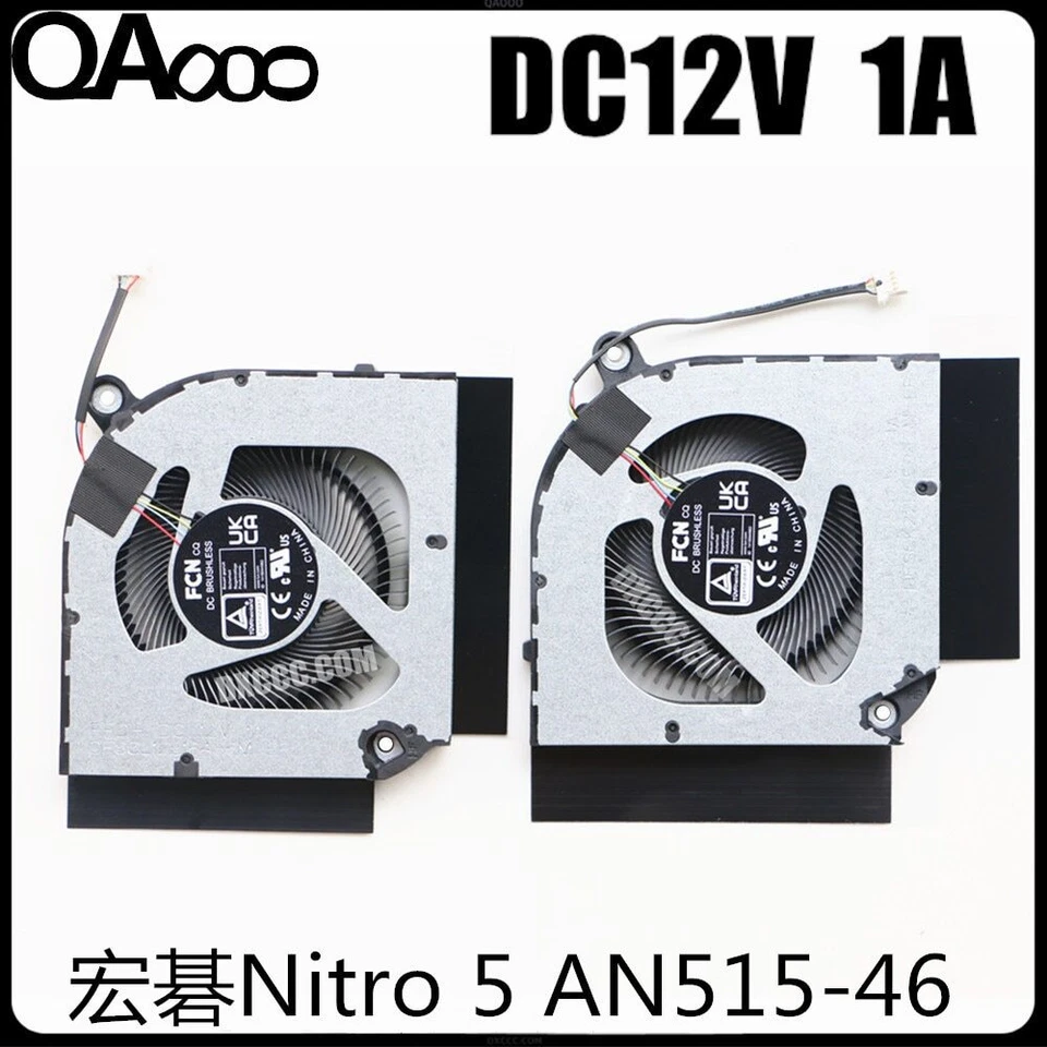 LAPTOP FAN FOR ACER N22C1 AN515-58-51R3 AN515-58 AN515-46 CPU COOLING FAN - Image 3 of 4