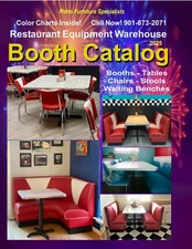 REW Catalog & Color Chart - Booths, Tables, Chairs, Stools