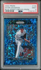 2022 Panini Prizm #135 Kevin Gausman Blue Donut Circles /199 PSA 9