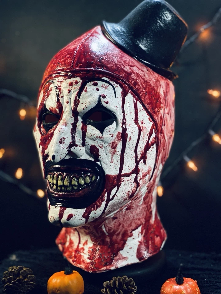 Tots Terrifier Art The Clown Bloody Rehauled Halloween Mask - Image 2 of 4