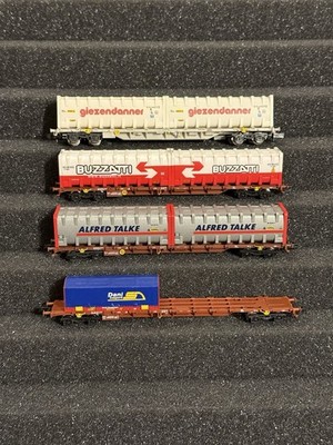 Arnold HN6446 HN6444 HN6590 HN6586 Spur N Containerwagen Bulk-Container
