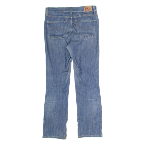 LEVI'S 312 Shaping Womens Jeans Blue Slim Straight Stone Wash W30 L30 - Picture 3 of 6