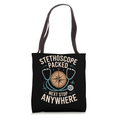 Travel Nurse Life break room laughs Tote Bag