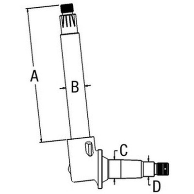 Spindle 161959AV fits White/Oliver/Minneapolis Moline 2-70 2-78 2-85 2-88 4-78