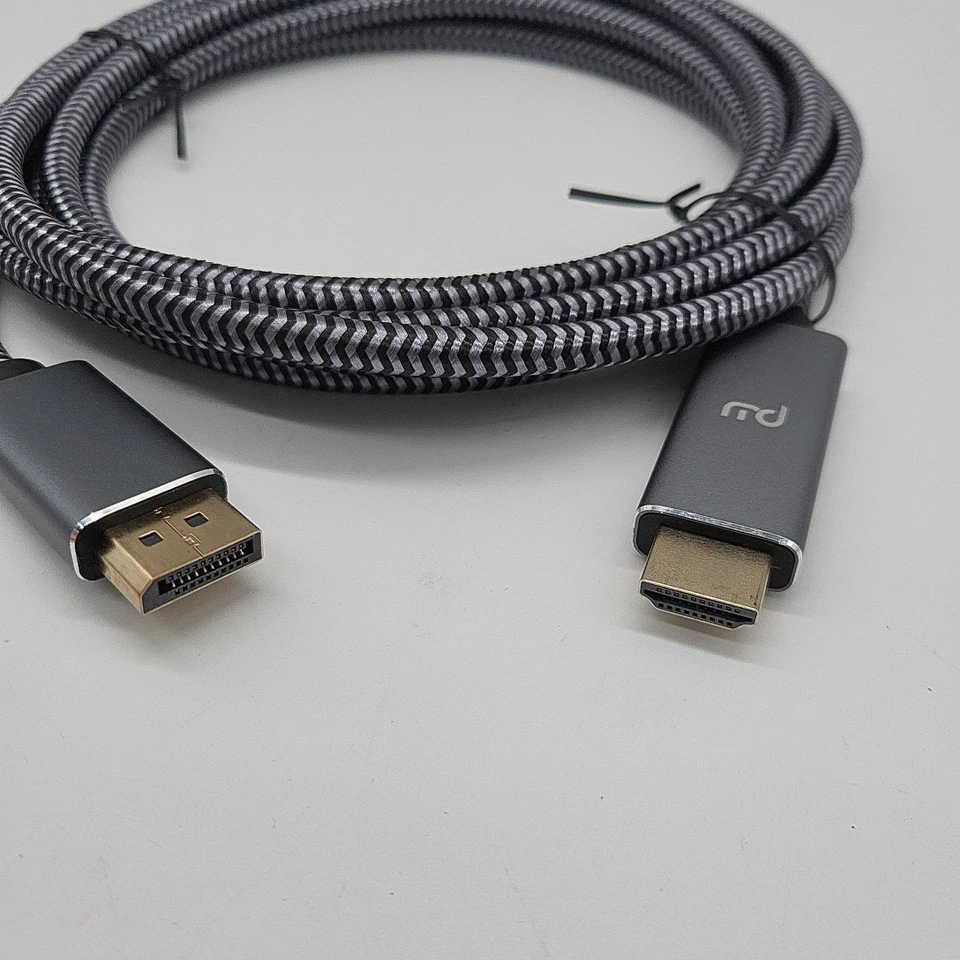 4K 3m Displayport 1.4 zu HDMI Kabel - HDTV Kabel Standard 2.0 – UHD 3840 x 2160  - Bild 2 von 4