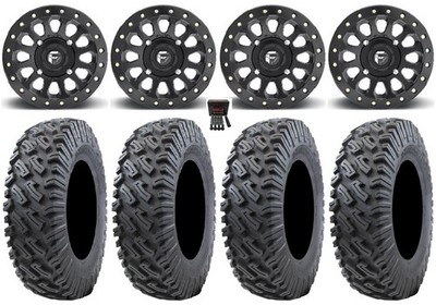 Fuel Vector Bdlk 15''Wheels 35''Dirt Commander 2.0 Tires Can-Am Renegade Outlander