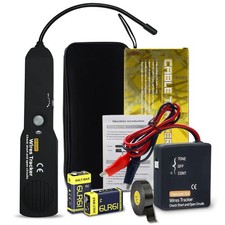 Automotive Circuit Tracer Wire Tracker 6-42V DC Short Finder, Black