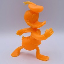Donald Duck Walt Disney Prod 1971 Louis Marx Co Made In USA Orange