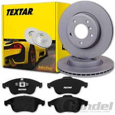 TEXTAR BREMSSCHEIBEN 320mm + BELÄGE VORNE für RENAULT LAGUNA 3 III + TALISMAN