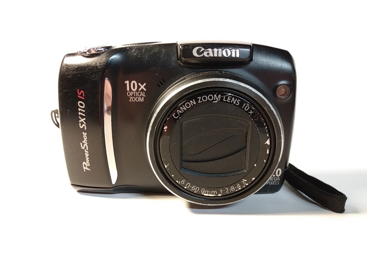 Canon PowerShot SX110 IS digital camera, 9 MP, tested/works, w/box