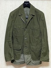 Comme des Garçons Homme Military Jacket Olive Green S Used Lightweight