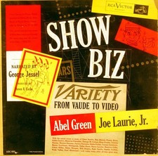 George Jessel, Show Biz - From Vaude To Video, (LP, RE), VG+, 3932144620