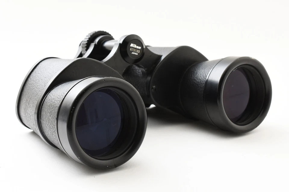 [Exc+5] Nikon WF Vintage Binoculars 12x40 5.5 Black From JAPAN - Image 4 of 4