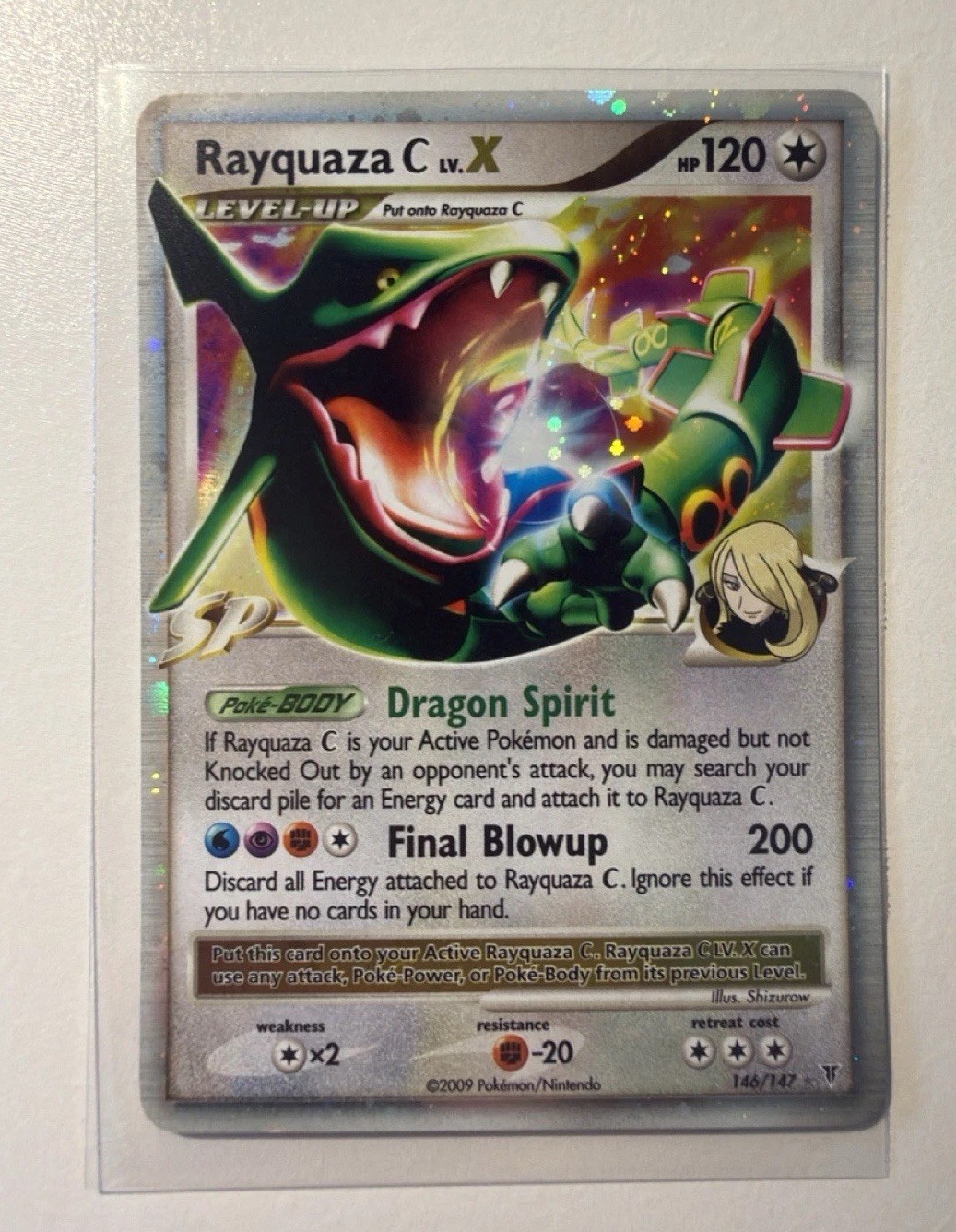 Rayquaza C LV.X Holo 146/147 Supreme Victors NM- Pokemon TCG