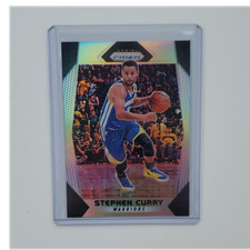 Panini Prizm 2017-18 Stephen Curry Silver Prizm #41 Warriors NBA Card
