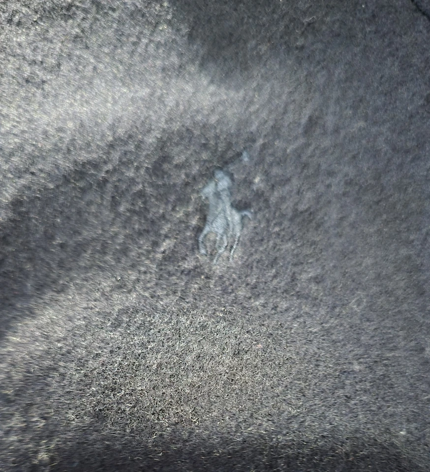 Chaqueta Harrington Polo Ralph Lauren Azul Lana De Colección Para Hombre Talla L Abrigo Y2K Foto 2 de 4