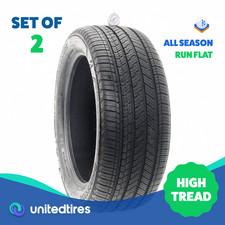 Set Of 2 Used 27545r20 Bridgestone Alenza Sport As Rft 110h - 932