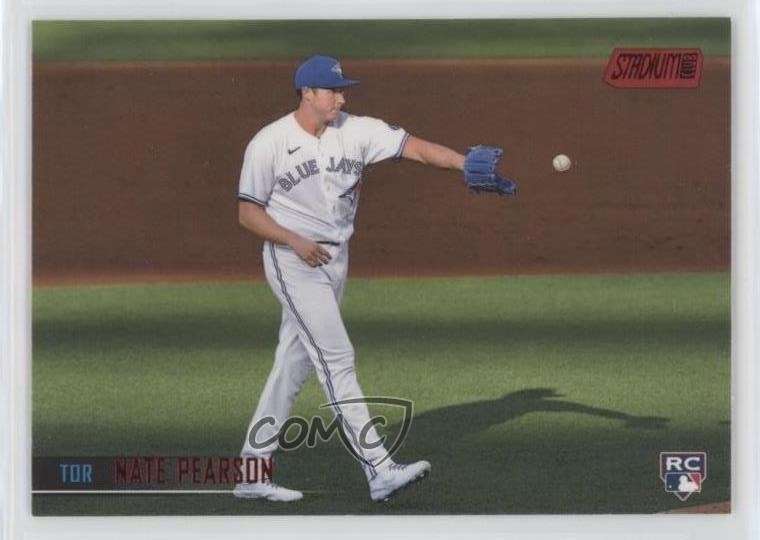 2021 Topps Stadium Club Red Foil Nate Pearson #7 Rookie RC 0hw6