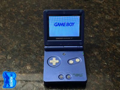 Nintendo Game Boy Advance SP AGS-101 Kyogre - (READ DESCRIPTION)