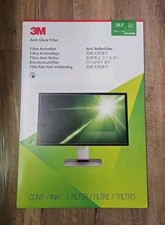 3M  Anti-Glare Screen Filter for Monitors, 24" Widescreen 16:9 , AG240W9B R64K