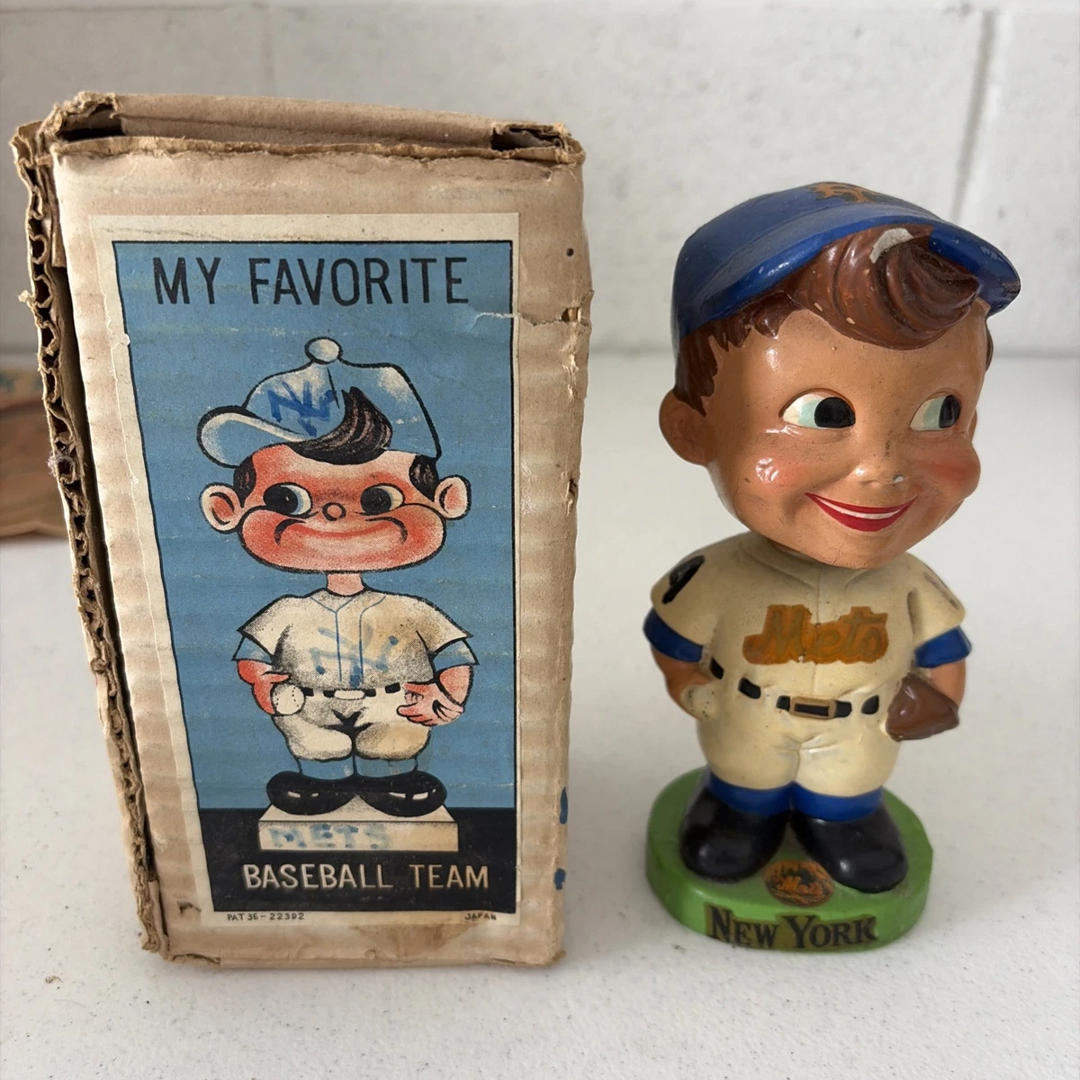 激レア1960年代ボブルヘッドニューヨークヤンキース Baseball New York Yankees 1960 Vintage Bobble Heads for sale | eBay