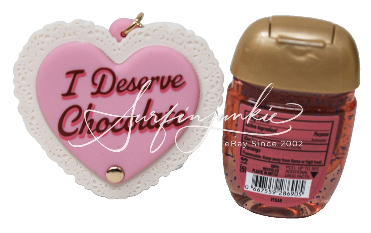 Bath & Body Works Pocketbac Hand Sanitizer Gel Holder I Deserve