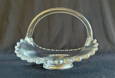 Vintage Imperial Glass Candlewick Basket