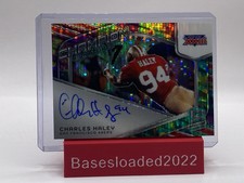2024 Panini Spectra #CS-CHY Charles Haley - Champion Signatures Celestial /99