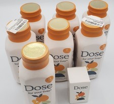 DOSE DAILY For Your Liver  Optimal Liver Function/Liver Cleanse 16oz 7PACK Glas