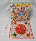 VINTAGE READY! SET! SPAGHETTI! 1989 Milton Bradley Board Game 100% COMPLETE CIB
