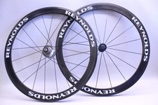 Reynolds Carbon Tubular Wheelset 700C CycleOps Powertap Hub Rim Brake Road Bike