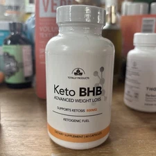 Totally Products Keto Bhb 60 Capsules Container